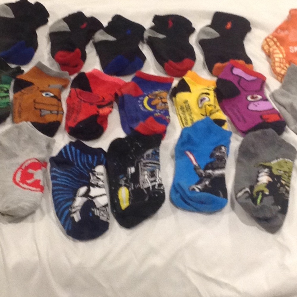 19 Socks barely used some are new!